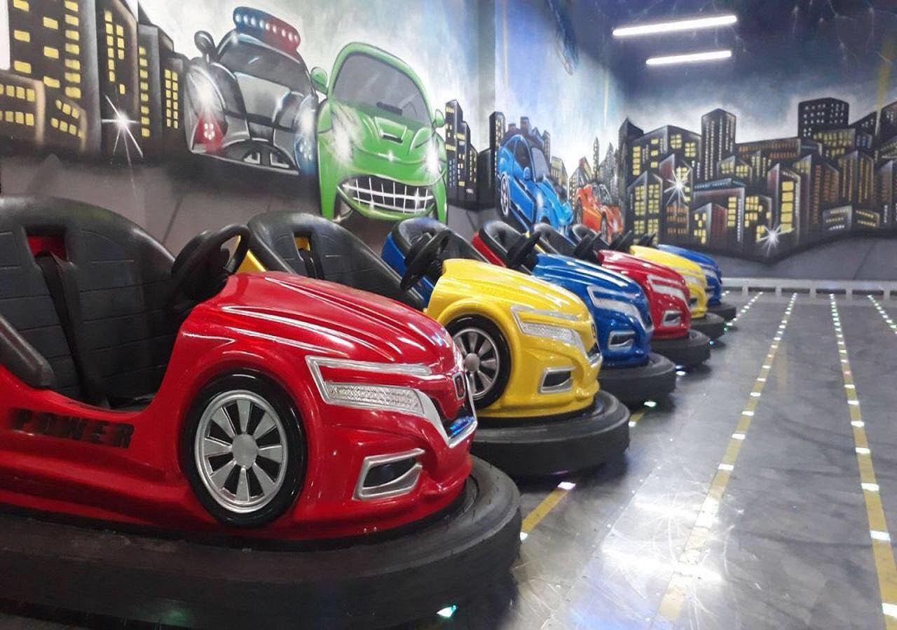 Euphoria Batumi Convention & Casino Hotel Exteriör bild The bumper car track at the centre